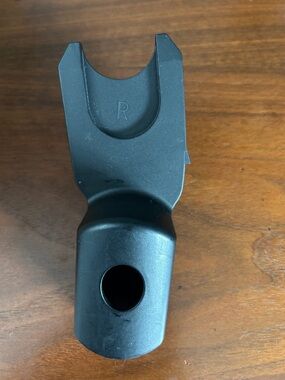 Black Stroller/Car Seat Adapter Attachment - Right Side for Nuna